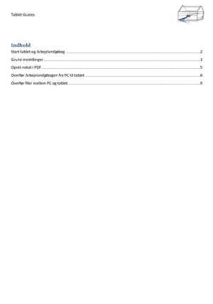 Tablet guides